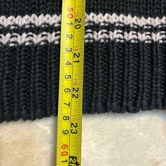 Laurente Rome Paris Sweater Large Black White Design Short-Sleeve Sweater Vest - Picture 14 of 15